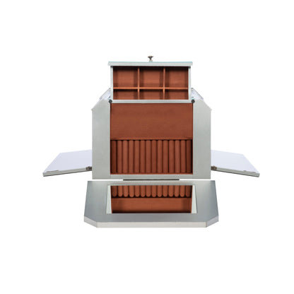 Armoire à bijoux milanaise à miroir