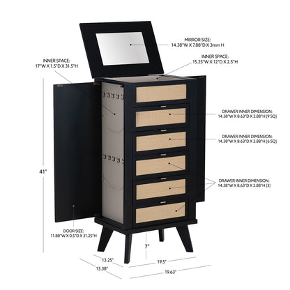 Armoire à bijoux Claudette