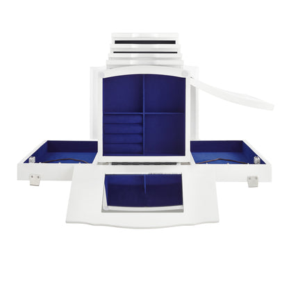 Armoire à bijoux Whitney White