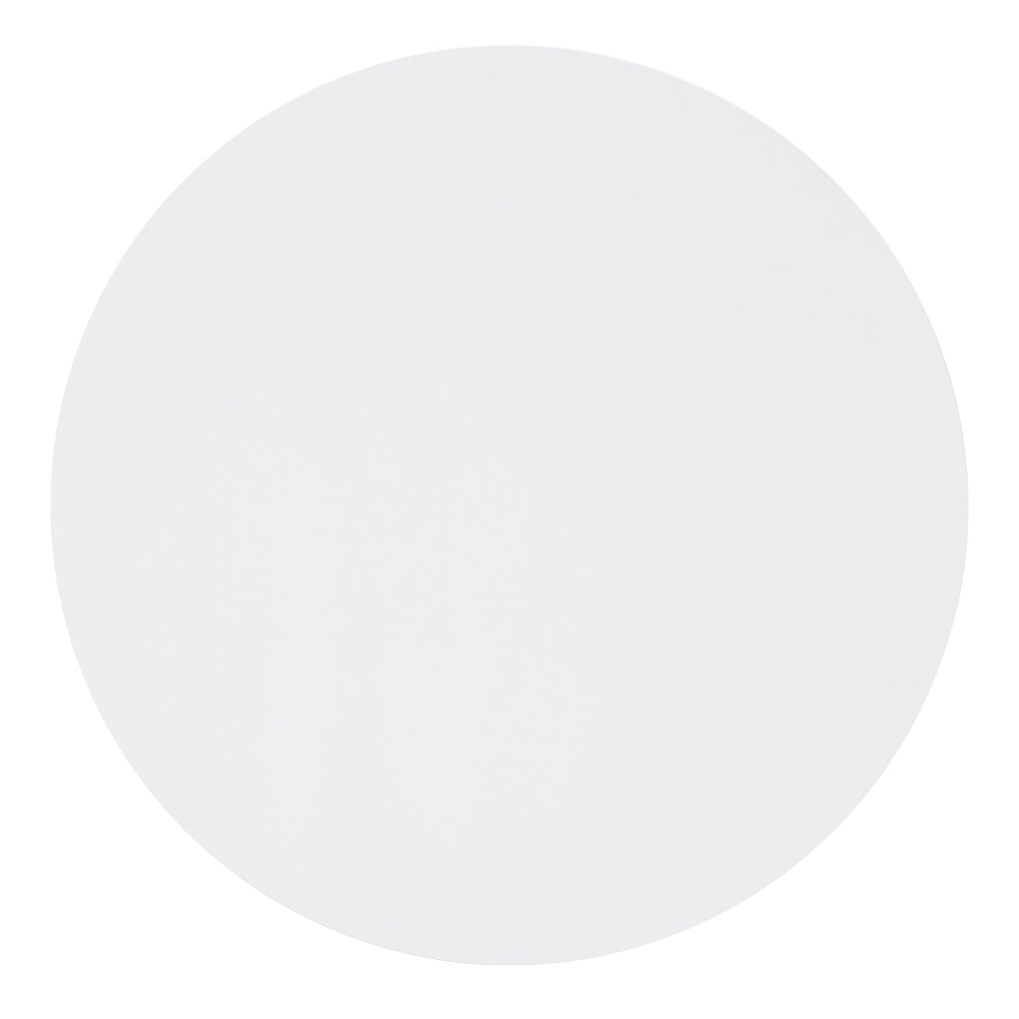 Table de salle à manger ronde blanche Maui