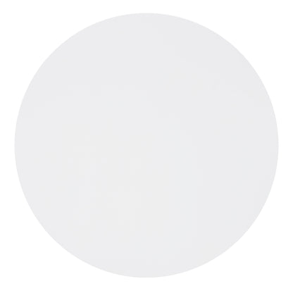 Table de salle à manger ronde blanche Maui