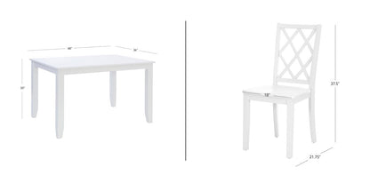 Ensemble de salle à manger Maui 5 pièces