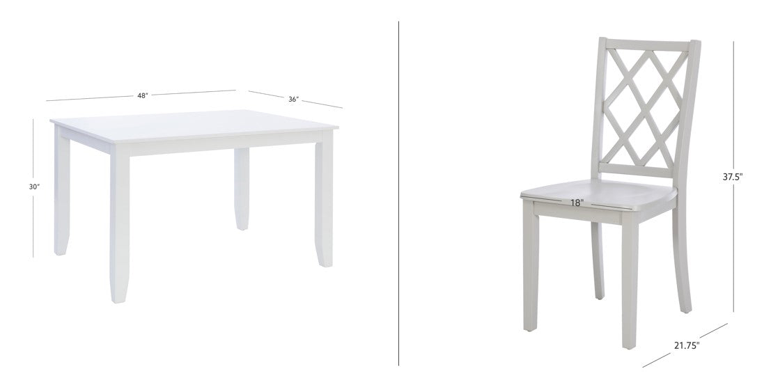 Ensemble de salle à manger Maui 5 pièces