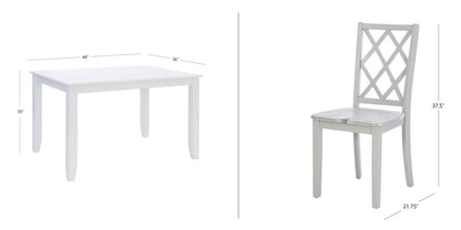 Ensemble de salle à manger Maui 5 pièces