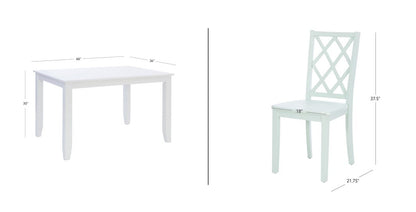 Ensemble de salle à manger Maui 5 pièces