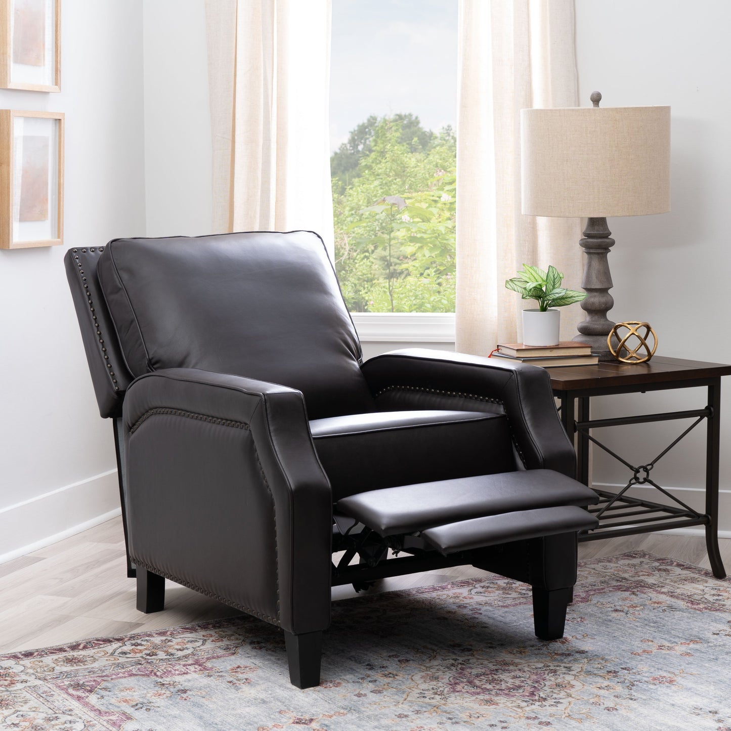 Fauteuil inclinable Portico en similicuir