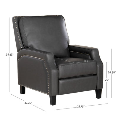 Fauteuil inclinable Portico en similicuir