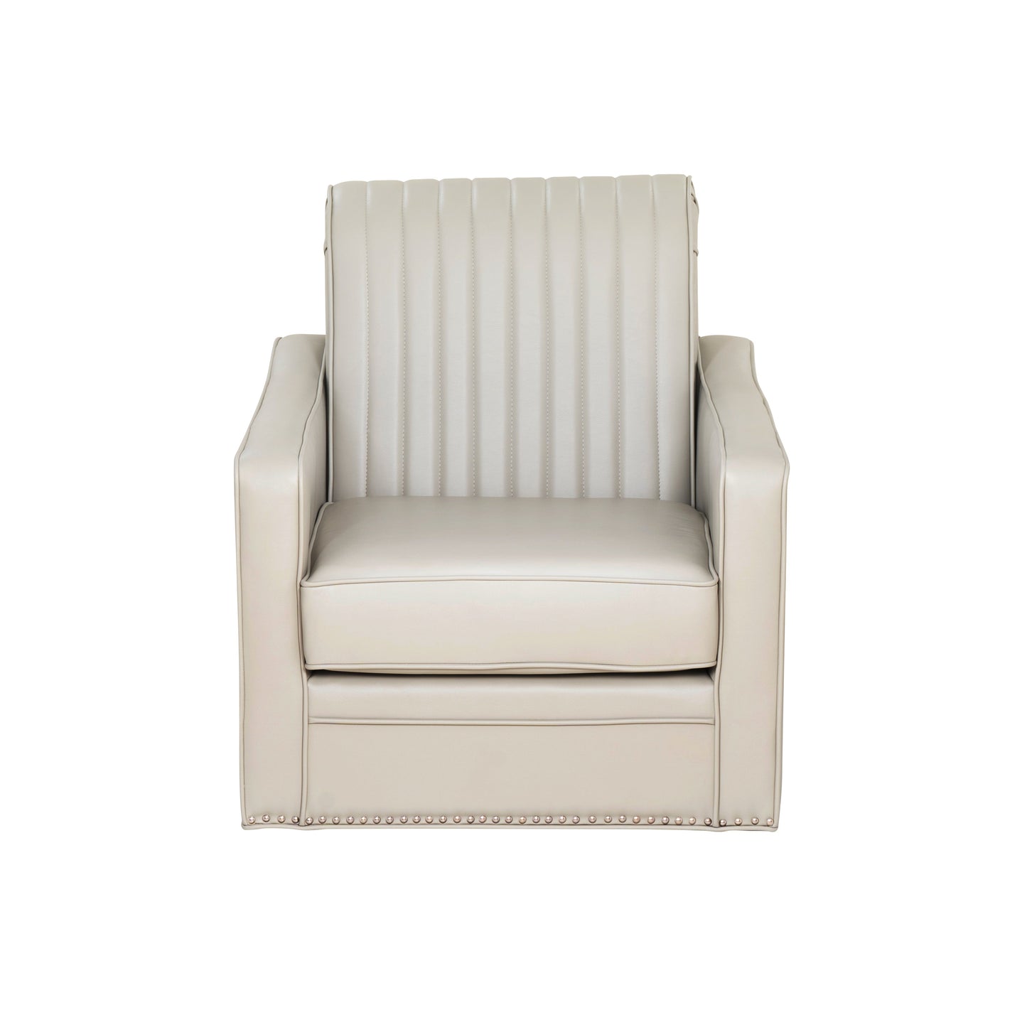 Fauteuil pivotant Carter en similicuir