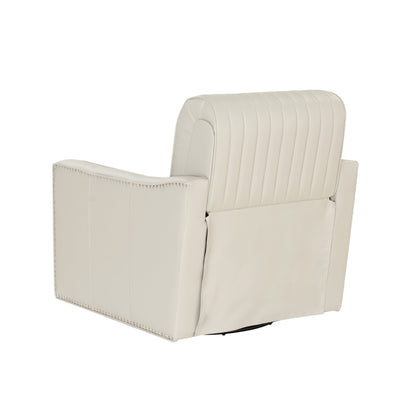Fauteuil pivotant Carter en similicuir