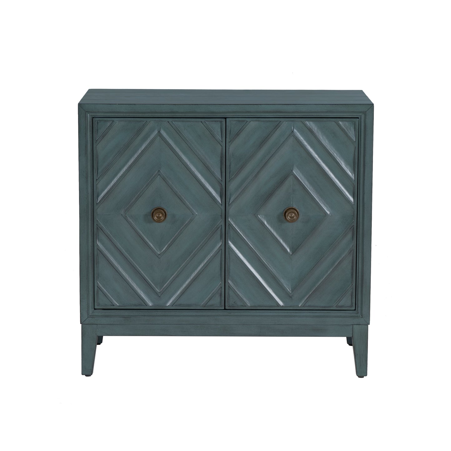Armoire Dian Diamond bleue à 2 portes