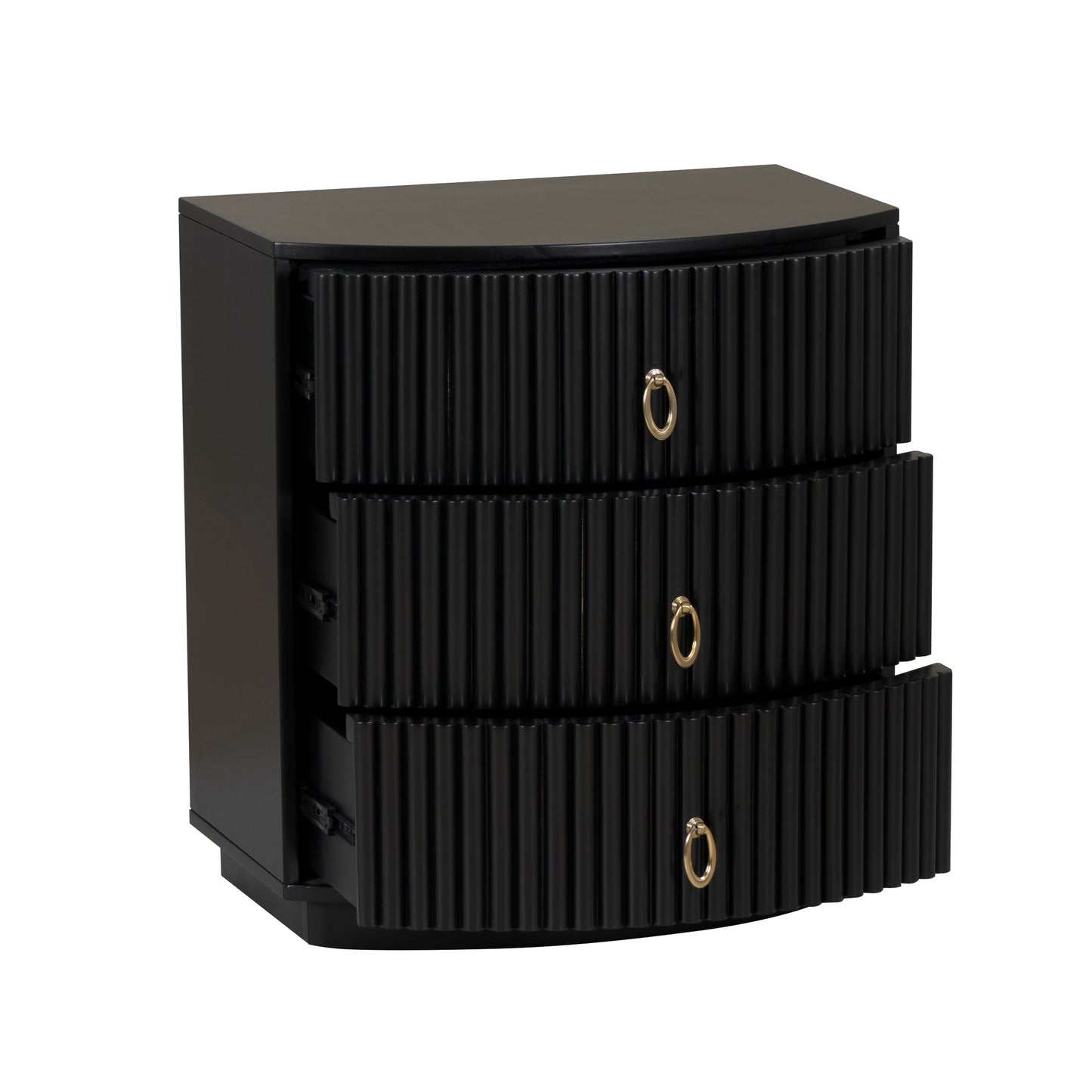 Table de chevet Ciarra à 3 tiroirs