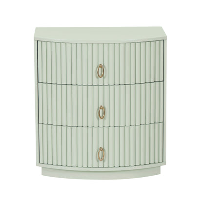 Table de chevet Ciarra à 3 tiroirs