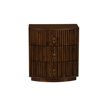 Table de chevet Ciarra à 3 tiroirs