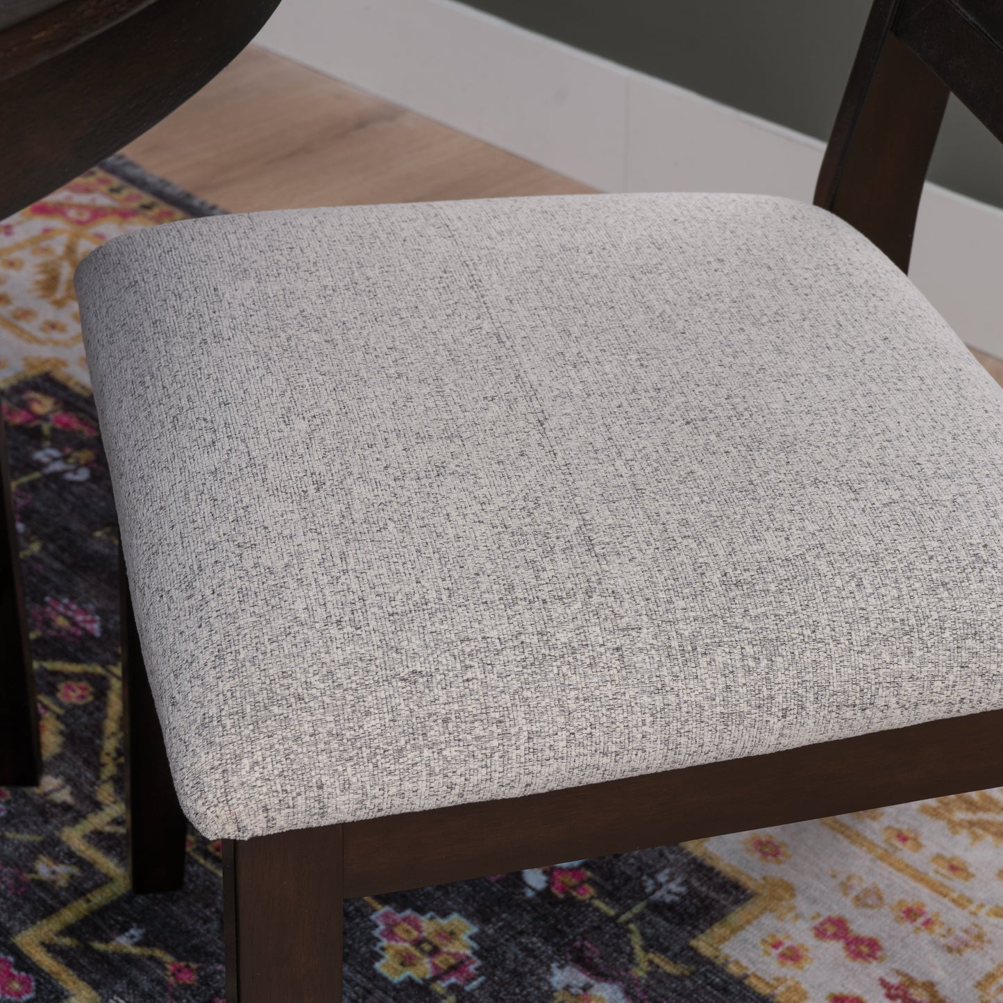 Chaise d'appoint Ingram noire (lot de 2)