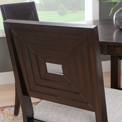 Ensemble de salle à manger noir Ingram 5 pièces