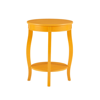 Table d'appoint ronde arc-en-ciel