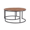 Tables basses gigognes Wynter Brown
