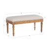 Banc coquillage Sally Small