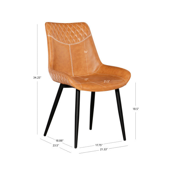 Chaise de salle à manger August (lot de 2)