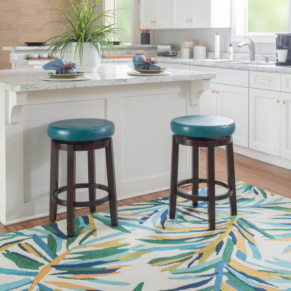 Tabouret Maya en similicuir