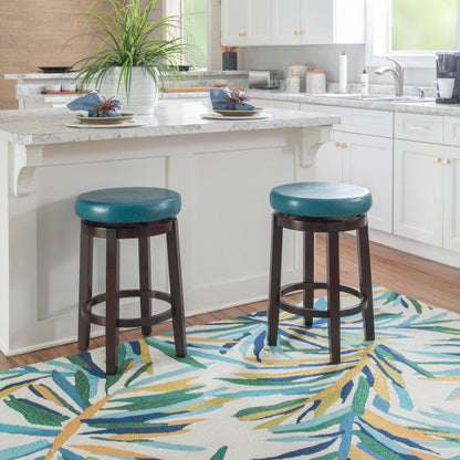 Tabouret Maya en similicuir