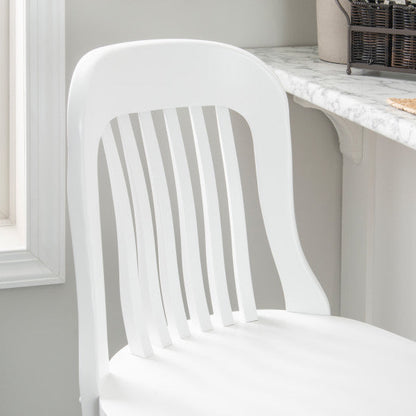 Tabourets de bar Norman blancs (lot de 2)