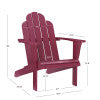 Chaise d'extérieur Adirondack