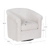 Fauteuil pivotant Adella 