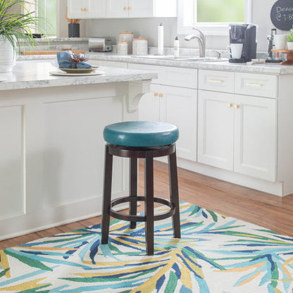 Tabouret Maya en similicuir