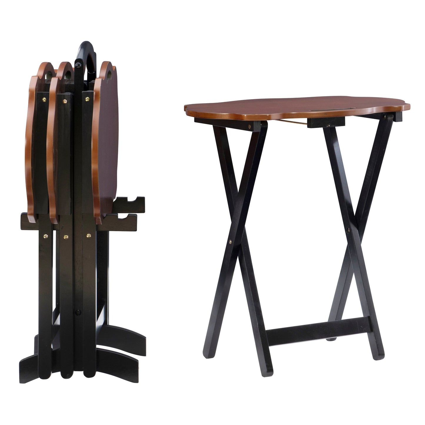 Table à plateau serpentine