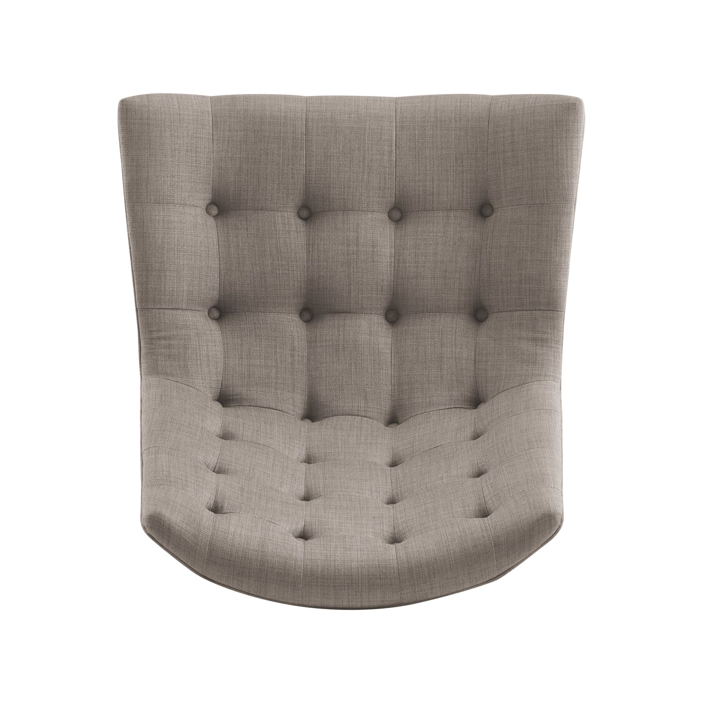 Fauteuil capitonné Ventura Dolphin gris