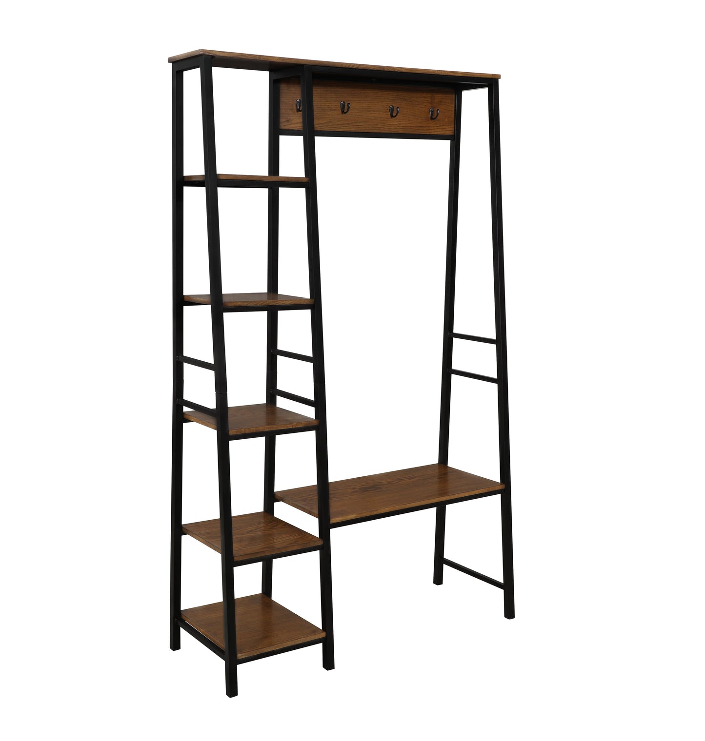 Porte-manteau en placage de frêne Austin