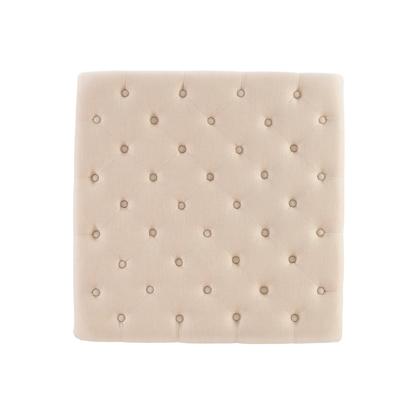 Pouf capitonné Isabelle Square