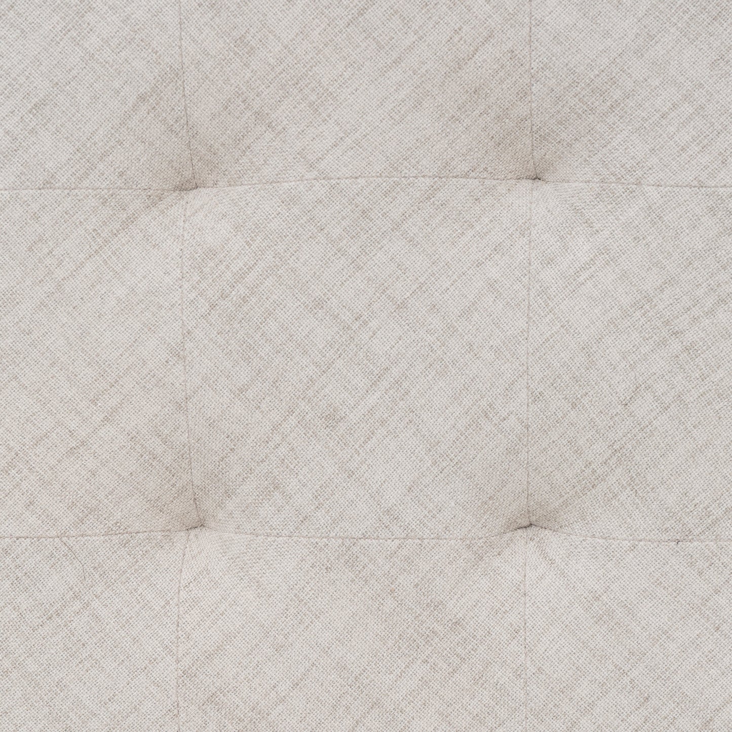 Pouf de rangement rond Bella Natural