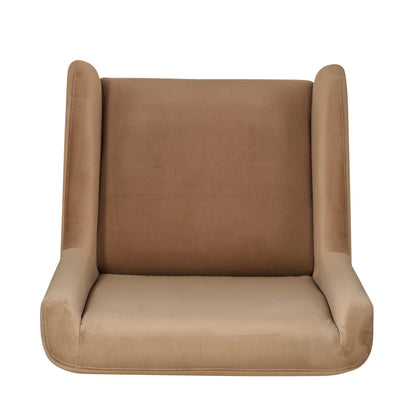 Fauteuil à bascule pivotant Bernice