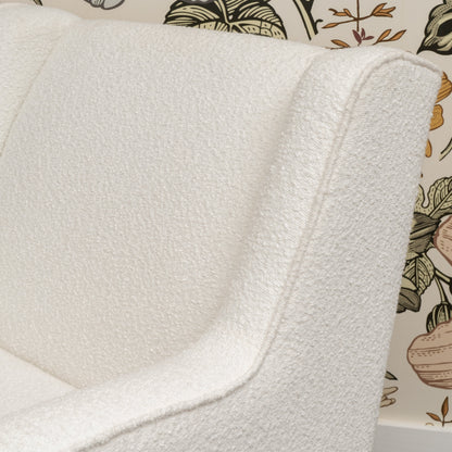 Fauteuil à bascule pivotant Bernice