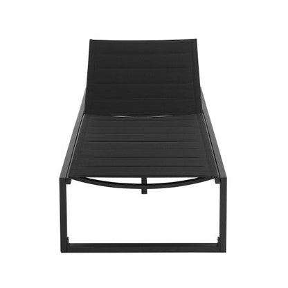 Chaise longue Alora en aluminium