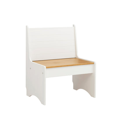 Banc à petit dossier Pender Honey White