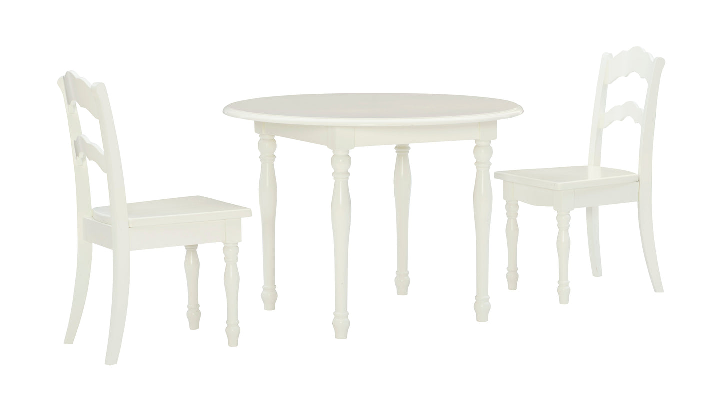 Table et 2 chaises pour enfants Lacey
