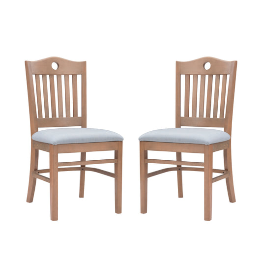 Chaise Bianca naturelle (lot de deux)