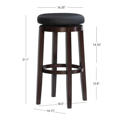 Tabouret Maya en similicuir