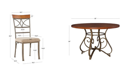 Ensemble de salle à manger Hamilton 5 pièces