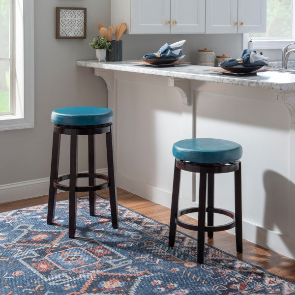 Tabouret Maya en similicuir