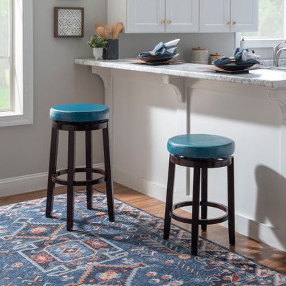 Tabouret Maya en similicuir