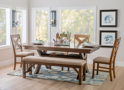 Ensemble de salle à manger Kraven noisette foncée