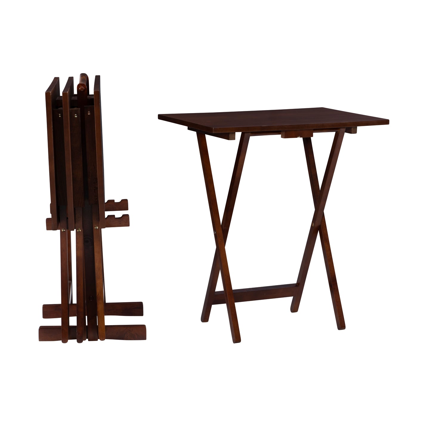 Tables à plateaux de noisettes Tannan