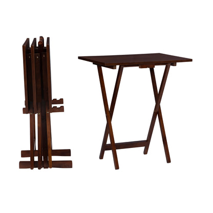 Tables à plateaux de noisettes Tannan