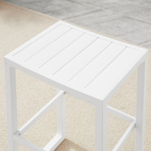 Tabouret de bar Alora en aluminium