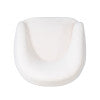Fauteuil pivotant Skyler White Sherpa