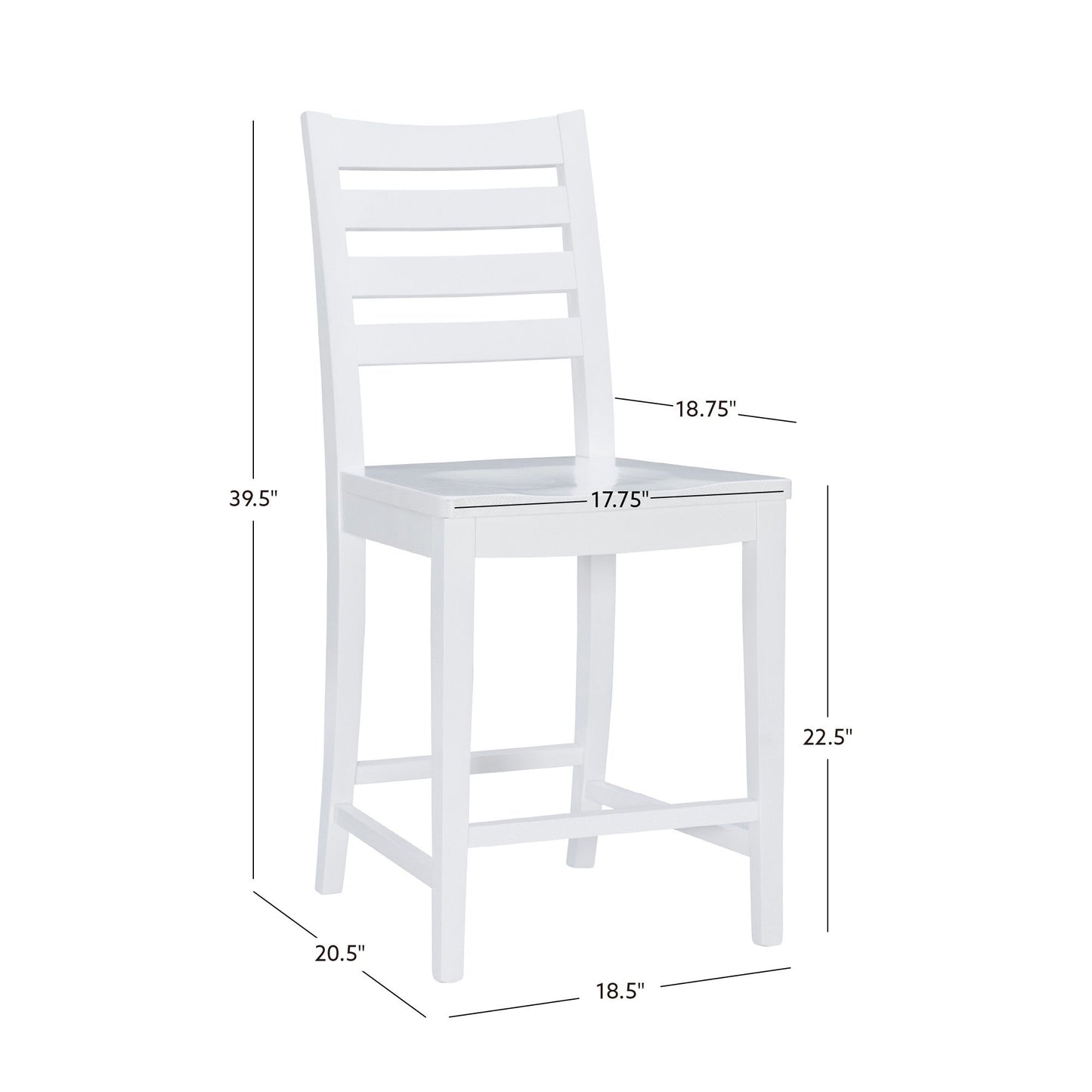 Tabourets de bar Felicia (lot de 2)